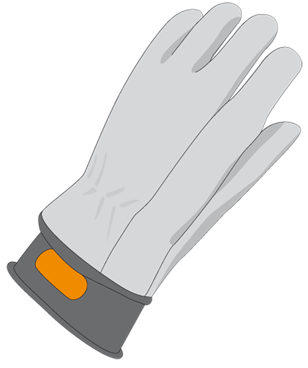 Gants de cuir 